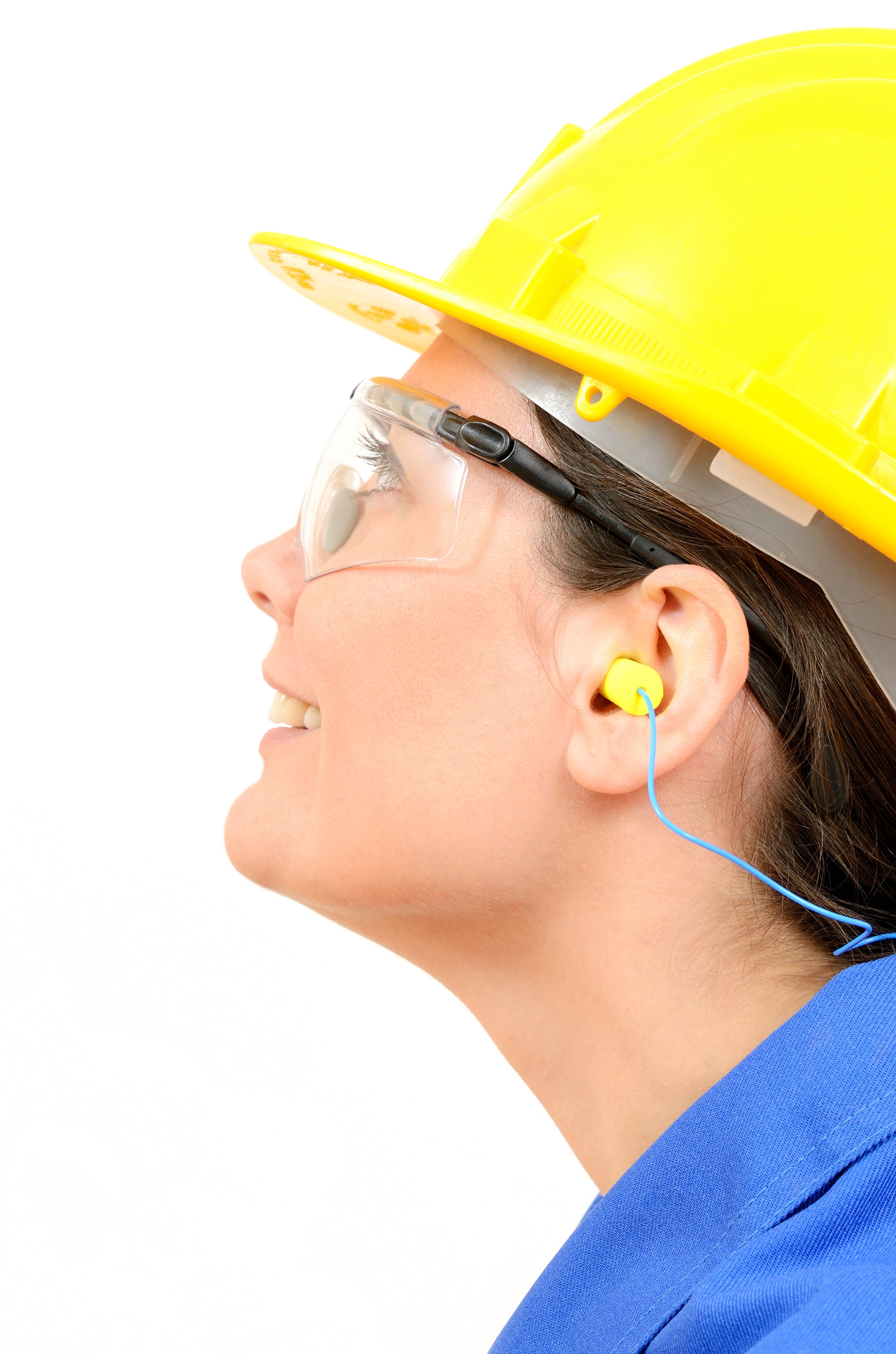 Ear Plugs, Safety Glasses, Hard Hats