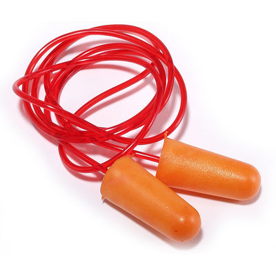 Ear Plugs, Encore™, Disposable, Foam, Corded, Industrial