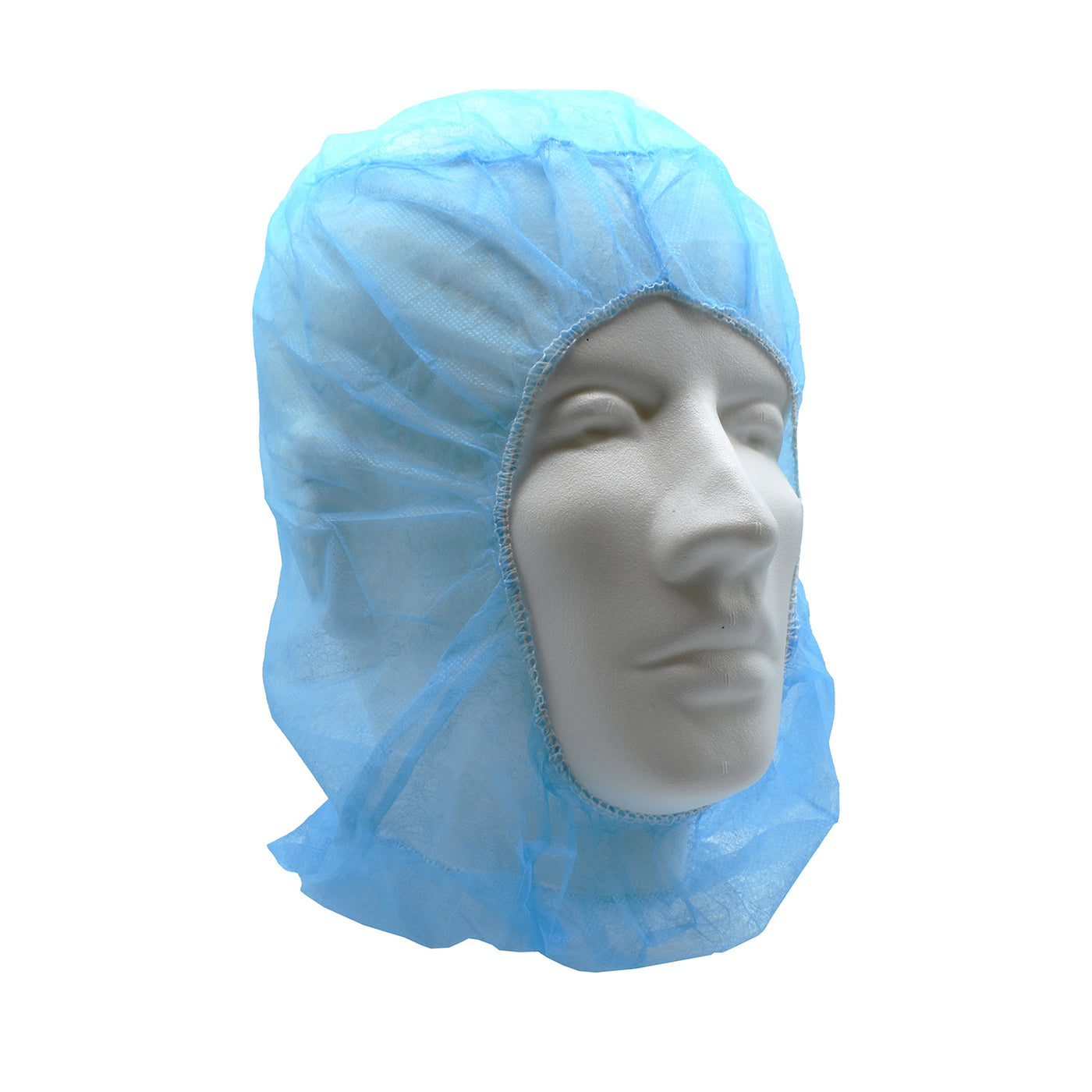 Head/Beard Hood, Polypropylene - Blue